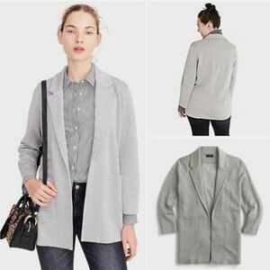 J Crew Open Front Sweater Blazer